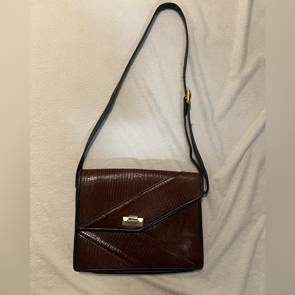 Roche Brown Genuine Leather Shoulder Bag | Women’s Crossbody Purse
